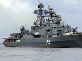 Φωτογραφία για Στο Αιγαίο ρωσικό καταδρομικό - Ανοικτά της Λήμνου ακόμη 4 ρωσικά πολεμικά πλοία